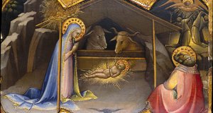 Christi Geburt - ein Gemälde von Lorenzo Monaco aus dem Jahr 1409